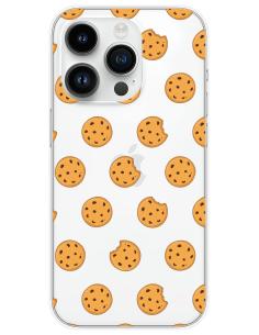 Coque en silicone imprimée Cookies pour Apple iPhone 15 Pro