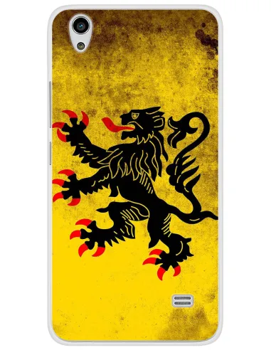 Coque en silicone imprimée Drapeau Nord pour Huawei G620S