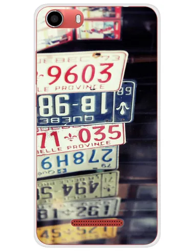 Coque en silicone imprimée Quebec pour Wiko Lenny 2