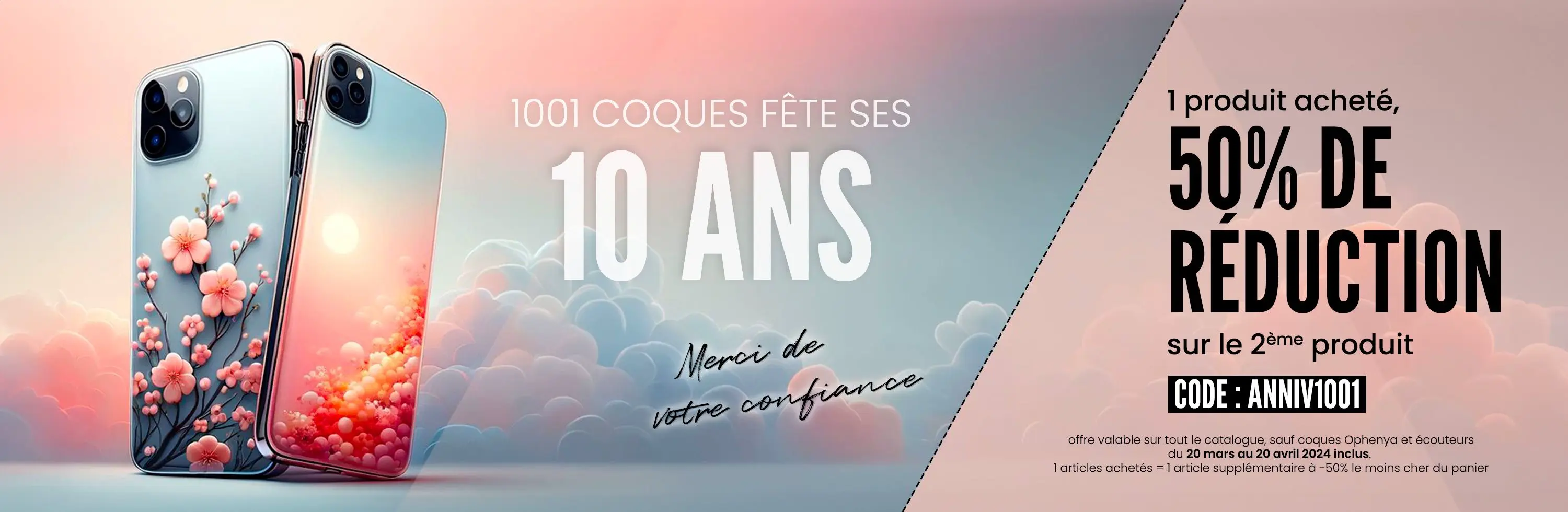 Promotion 1001 coques